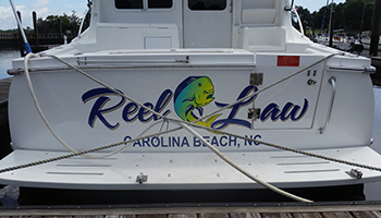 Boat Names & custom decals  Fishing boat names, Boat name decals