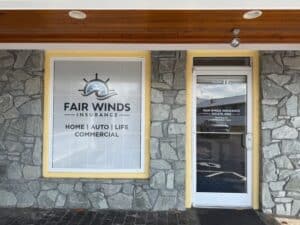 Window Lettering Wilmington NC - An example of our work