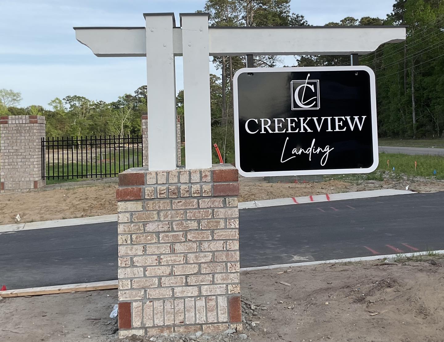 Monument and entrance signs